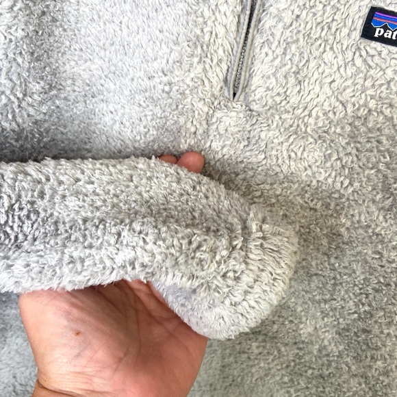 Patagonia Los Gatos 1/4 zip fleece jacket salt gray. EUC SZ small - Picture 2 of 7